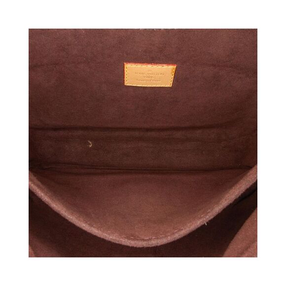 Pre Loved Louis Vuitton Pochette Mtis Monogram Shoulder Bag Women Brown - Picture 4 of 8